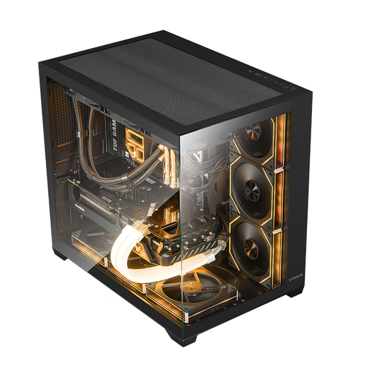 AMD/Lang R7-9700X/7800X 3D assembled computer RTX5060/5070 graphics card DIY sea view room game console entertainment live broadcast desktop computer play delta configuration one R7-9700X no graphics card host single host