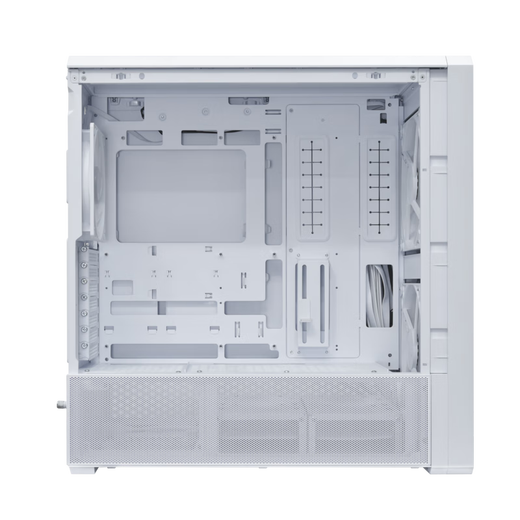 LIANLI联力L217 INF 无限镜版 中塔式台式电竞游戏机箱 白色 电源双装/支持EATX主板/支持背插/