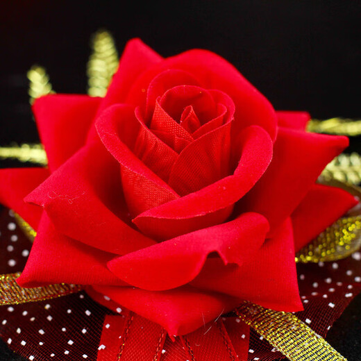 Wedding Corsage Brooch Wedding Bridegroom Simulation Corsage Groomsman Bridesmaid VIP Full Set of Wedding Supplies Groom and Bride Pair 1 Piece