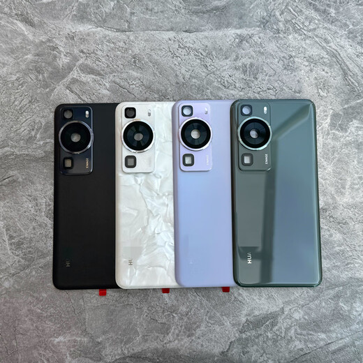 Suitable for Huawei P60Pro original glass back cover P60art original mobile phone back cover battery case pure original P60 feather sand black pure original disassembly 99 new seamless installation