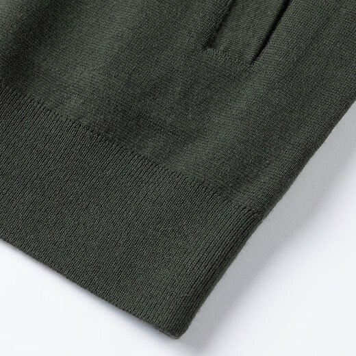 Biyinlefen 16-gauge ultra-fine wool spring and autumn men's casual jacket, versatile, warm and skin-friendly, stand-up collar jacket, light business