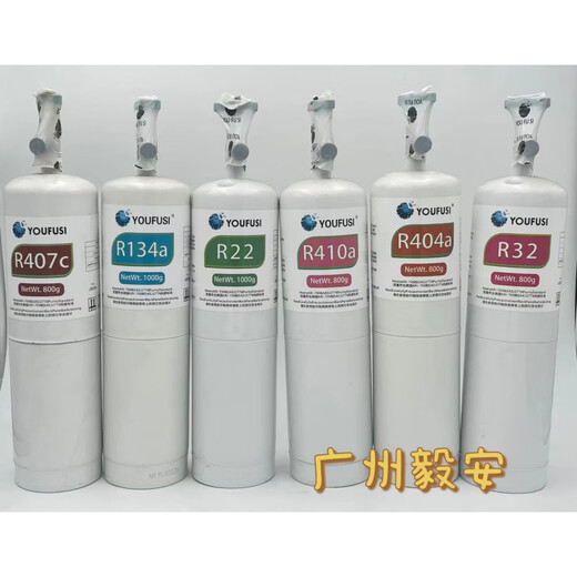 Eufluth R32 22 R410A R404A R134A canned refrigerant small bottled refrigerant comes with switch R404A (in stock)_800g