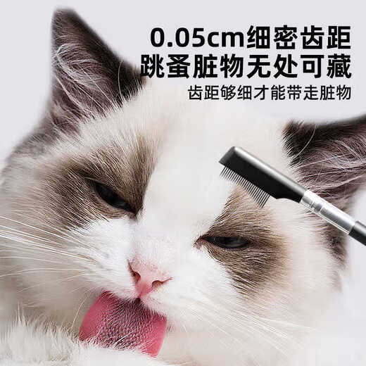 Bichon Yorkshire dog special tear comb Maltese eye worms face comb scissors hair cutting artifact yellow cleansing comb + cleansing scissors