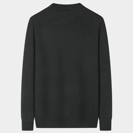 Shanshan Heavy Thick Autumn and Winter Men's Sheep Wool Long Sleeve Casual Daily Half Turtle Neck Morandi Warm Sweater