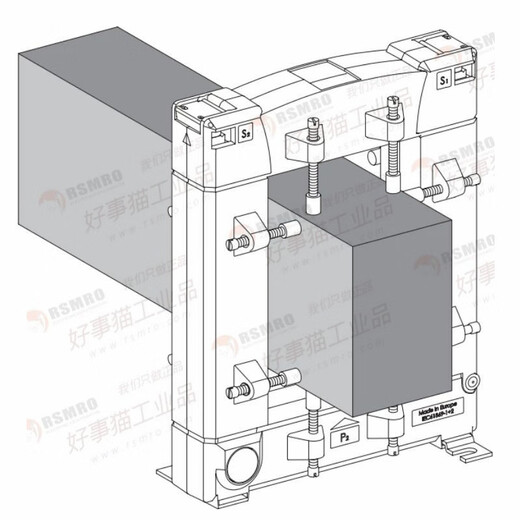 Schneider split current transformer CT current ratio 600/5 busbar 55X85 METSECT5GD025 current transformation ratio 250_5 busbar 5