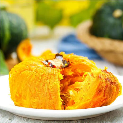 Jingxijia Authentic Beibei Pumpkin Baby Food Supplement Fresh Vegetables Fresh Breakfast Weight Loss Fat Reduction JD Logistics Chestnut Flavored Pumpkin 2Jin Jin equals 0.5kg with box