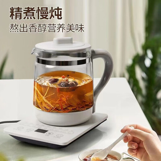 SUBOAER Subo Health Pot 1.8L Large Capacity Tea Kettle Multifunctional Insulation Kettle Insulation and Water Boiling All-in-One Smart Electric Kettle Flower Tea Kettle Kettle Home Health Kettle Flagship Model 1.8L 304 Stainless Steel + Filter + Automatic Dechlorination and Sterilization