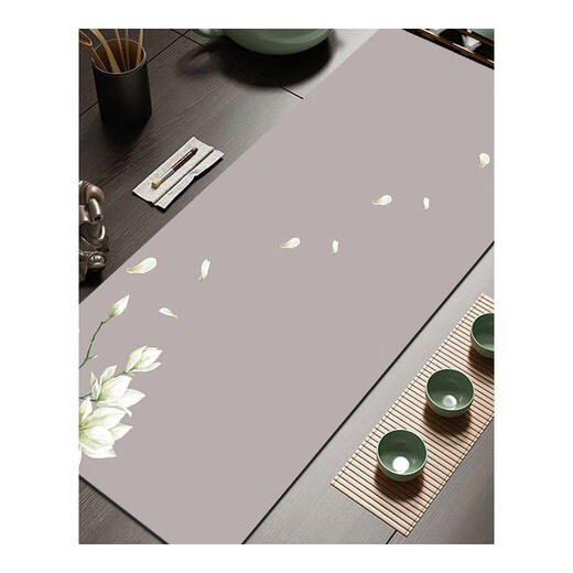 Complete Chinese style thickened absorbent tea flag mat quick-drying no-wash tea towel CY-Shangshan Ruoshui 30*40cm absorbent mat