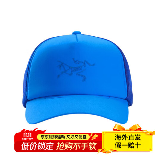 Arc'teryx (ARC TERYX) classic logo, versatile and fashionable polyester baseball cap, same style for men and women, blue blue F (one size fits all) basic packaging - no box