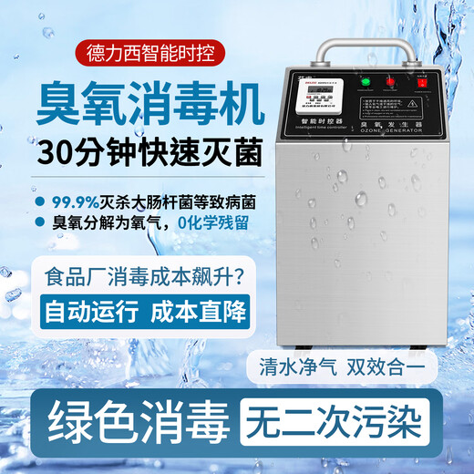 Fenrui wall-mounted Delixi time-controlled ozone sterilizer food factory garbage room cold storage ozone generator sterilization and deodorization upgraded spray model - ozone sterilizer 5g/H Delixi intelligent start and stop