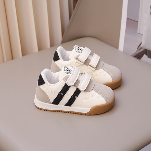 YEEHOO FASHION British baby boy soft-soled toddler shoes new trendy baby sneakers red 25 inner length 15.5cm