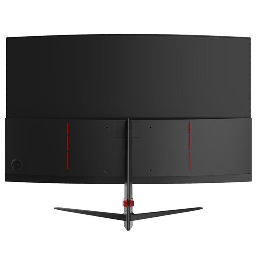 VDG Moniteur d'ordinateur 24 pouces HD LCD 22 jeux de bureau à domicile écran de surveillance e-sports ordinateur de bureau portable externe ps5 protection des yeux brosse haute gamme de couleurs élevée faible lumière bleue tenture murale surface incurvée de 27 pouces 2K180Hz