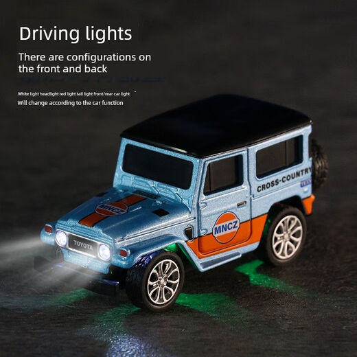 Shantou Lincun Alloy Mini Remote Control Car Toy Boy Wireless Mini Remote Control Racing Car Small Car Can be Remote Controlled by Mobile Phone Toyota White Dual Mode + Third Gear + Alloy + 50 Minutes Battery Life