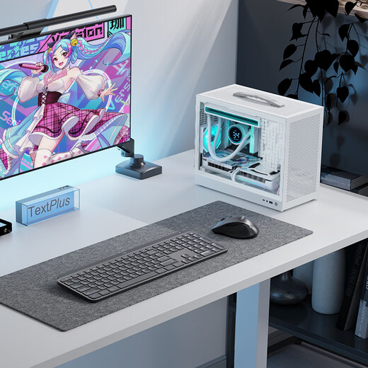 AMD R5 9600X/RX9070XT/RTX5060TI/5070 Huajiao mini pure white mini host ITX assembly computer desktop computer host desktop AIPC computer configuration six丨R5 9600X/RTX 5060TI