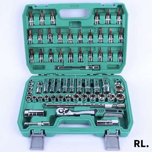 Miyi 3/8 Zhongfei set auto repair warranty set tool wrench extension rod bit combination 24 tooth wrench style