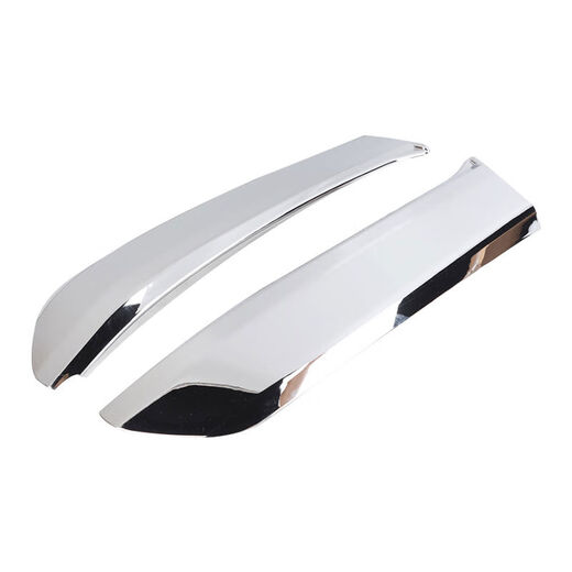 Yusenyi is suitable for Toyota Speedmaster 4Runner modified rear tailgate glass both sides cover decorative patch bright strip glass - bright color 1 pair