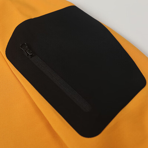 Under Armor fitness long-sleeved men's loose elastic half-zip sports t-shirt American running autumn and winter basketball training cycling jersey black 2XL recommended 170-190Jin Jin equals 0.5 kg