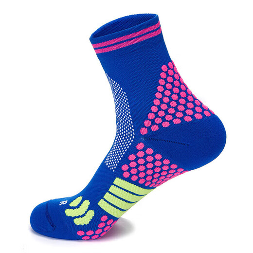 TFO event-level outdoor socks, comfortable and breathable functional socks, sports hiking and mountaineering socks 2202303, colorful blue L