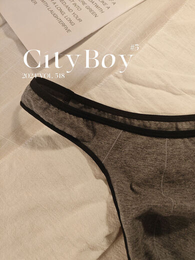 Men's summer breathable cotton thong non-restrictive underwear sports briefs sexy running seamless T-pants white, white M90-120Jin Jin equals 0.5 kg