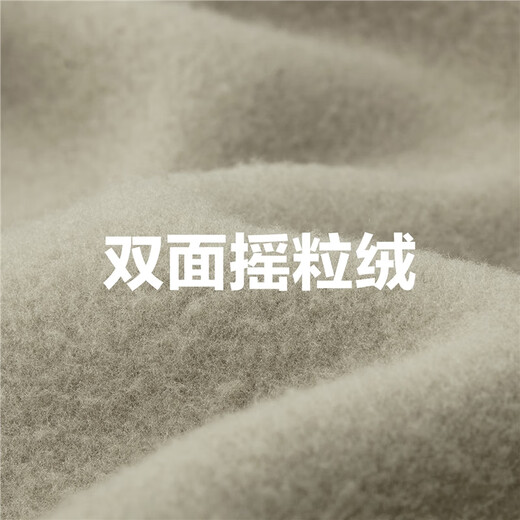 Giordano casual jacket men's autumn and winter new polar fleece solid color zipper hooded sports jacket men 13074814 blue gray logo military blue L