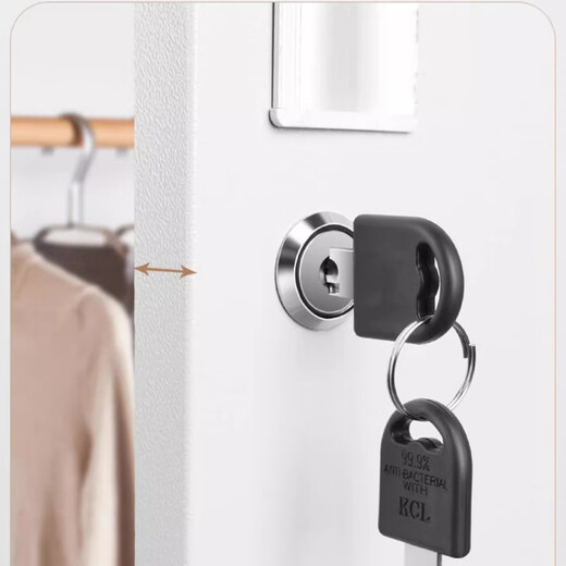 Junior turn tongue lock locker lock core wardrobe file cabinet student cabinet electrical box mailbox cabinet iron cabinet office drawer lock 20mm (2 pieces)