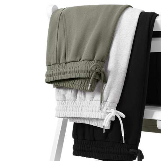 VANCL Men's Pants Spring and Autumn Men's Pants Heavyweight Casual Pants Men's Simple Versatile Cotton Pants Black L