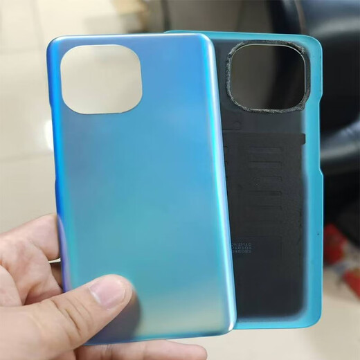 Suitable for Xiaomi 11 back cover original disassembly battery cover 11Pro outer screen glass original second-hand mobile phone case youth Xiaomi 11 ultra back cover ceramic black 98 new disassembly