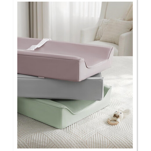 Universal cloth table baby care table Waterproof newborn baby changing cloth massage and touch function bath table New blue particle U diaper changing pad