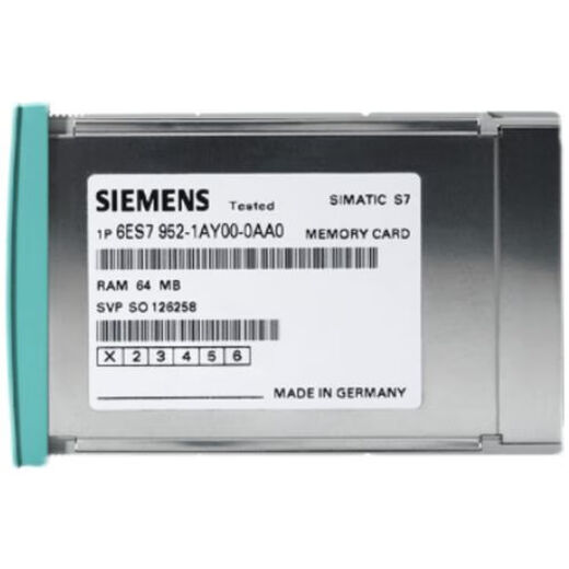 Siemens S7-400 memory card 6ES7952-1AK00/1AL00/1AM00/1AP00/0KF00- 6ES7_952-1AS00-0AA0_16MB