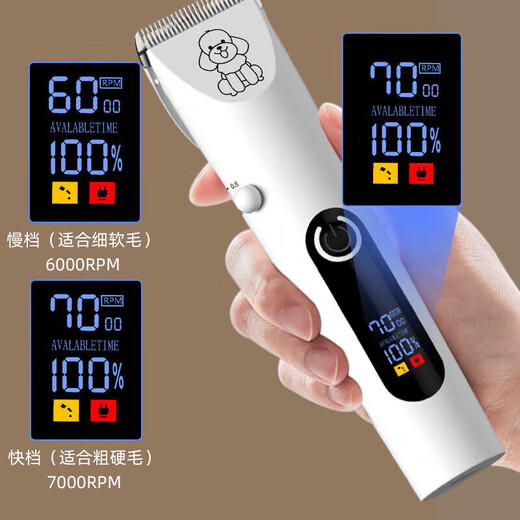 Pet shaver for trimming dogs and cats, electric hair clipper for dogs and cats, golden retriever Teddy pet hair clipper, luxury set (suitable for small and medium-sized pets)