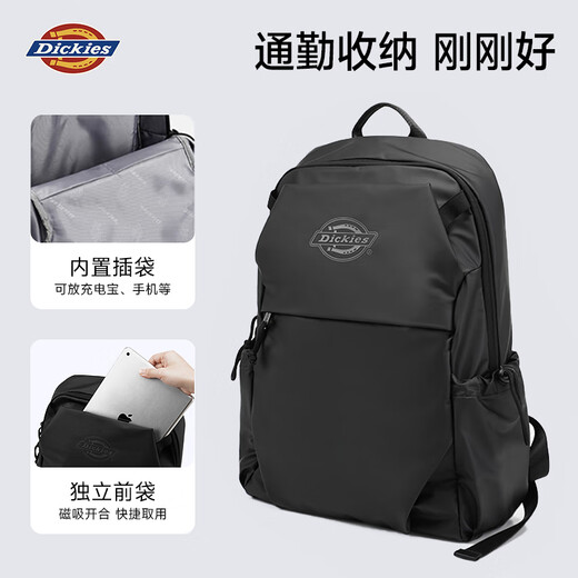 Dickies Backpack Computer Bag Men's and Women's 15.6-inch Business Backpack Commuting Travel Bag Notebook School Bag 2025