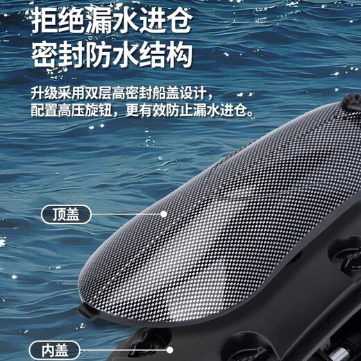 Tingbai high-speed remote control speedboat turbojet boat full scale with lights capsize reset RC water-cooled toy racing super high horsepower FY-011 high-speed speedboat high-magnification lithium battery *1