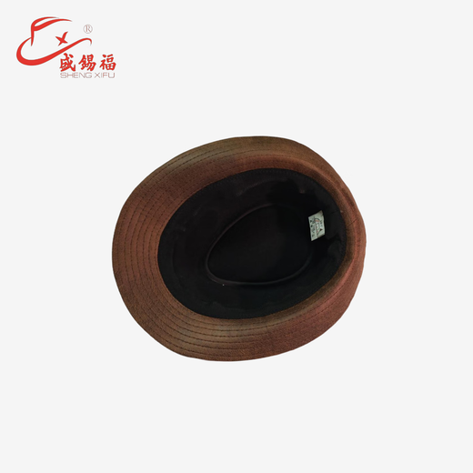 Sheng Xifu hat men's gift autumn and winter casual fashion classic woolen hat yellow L (60-61CM)