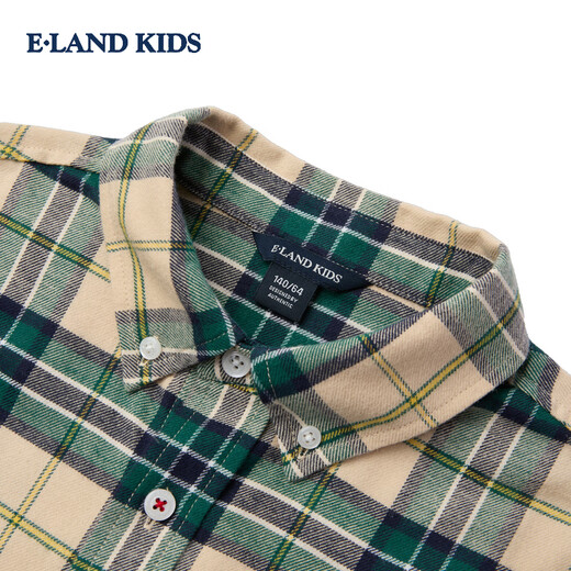 E LAND KIDS boys and girls shirt beige 140