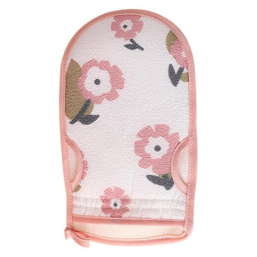 Bath towel, double-sided bath gloves, men's and women's bath towel, decontamination bath towel, other beauty tools, bath flower pull back strip + bath towel 1 piece, random color sent