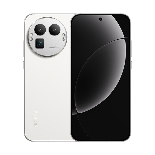 Realme GT8 Pro fifth generation Snapdragon 8 Extreme Edition Ricoh GR imaging system 200 million super light and shadow periscope smart AI camera game phone White 16GB+1TB