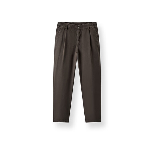 Semir Wang Anyu same style丨Men's casual pants 25 winter brushed loose wide-leg men's pants commuter pants 109725127106