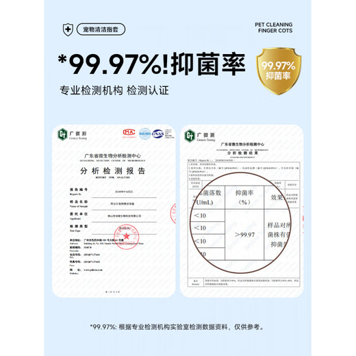 Bayer Dog Tartar Cleaning Finger Gel Pad Pet Oral Brush Special Cat Disposable Gloves, Multi-purpose for Eyes, Ears and Mouth 3 Boxes_Buy 2 Get 1 Free Pet Cleaning Finger Gloves