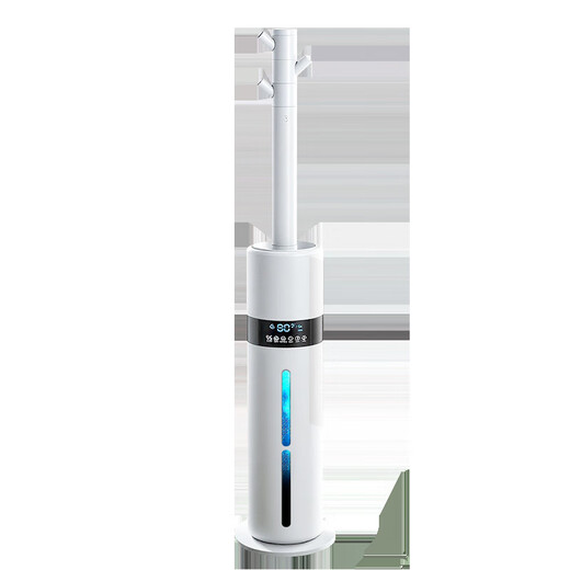 MDUG's new 7L floor-standing humidifier household large capacity large fog volume intelligent silent atmosphere lamp aromatherapy atmosphere lamp across the straight tube tree branches to emit fog