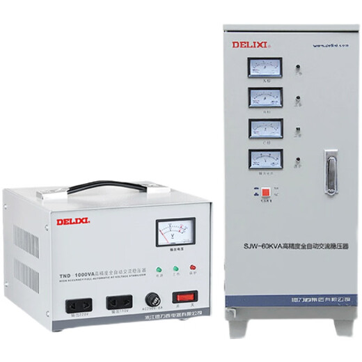 Delixi single-phase AC power supply voltage regulator 220v fully automatic household high-power three-phase 380v TND-30000VA_customized model