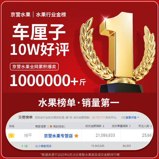 Uncle Sam Chilean cherries JD SF - next-day delivery to many places 4J grade large cherry fruit gift box New Year gift 2Jin Jin equal to 0.5kg (net weight) (cost-effective package) early adopter gift box black diamond level Big Mac 3J 30-32mm