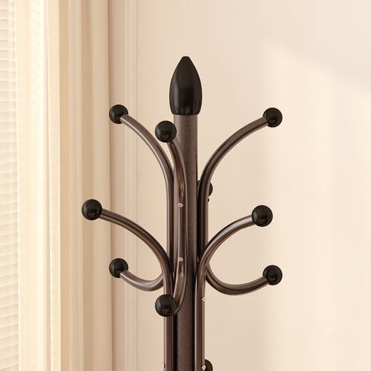 Naifeng clothes hanger floor-standing coat rack bedroom home simple clothes hanger simple vertical Internet celebrity clothes hanging rod indoor bag rack