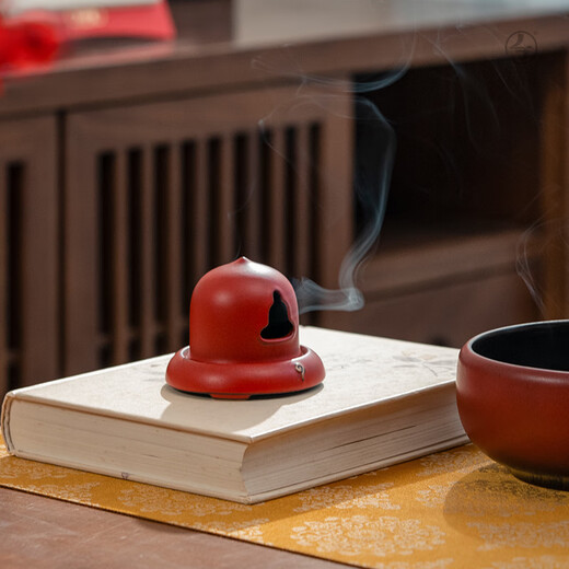 Wanqiantang (Edenus) high-end tea set set home living room tea set full set gift gift box grand exhibition complete set lacquer red glaze