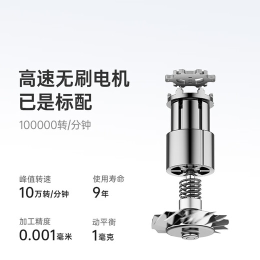 Laifen SELite entry-level high-speed hair dryer Home hair dryer High wind, fast drying, low noise dormitory portable hair dryer Gift recommendation National subsidy SE lite milk tea color