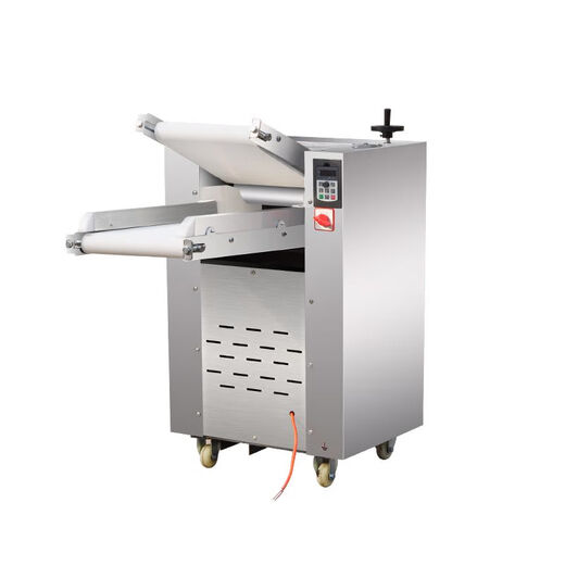 Kneading machine automatic dough pressing machine commercial circulating conveyor belt 350 high-speed kneading bread steamed buns stainless steel size 350 high-end stainless steel three-phase electric