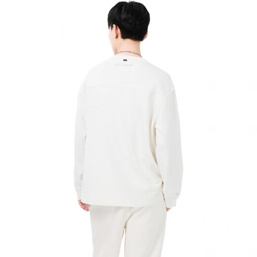 BOY LONDON small LOGO casual loose pullover sweatshirt for men and women, white M