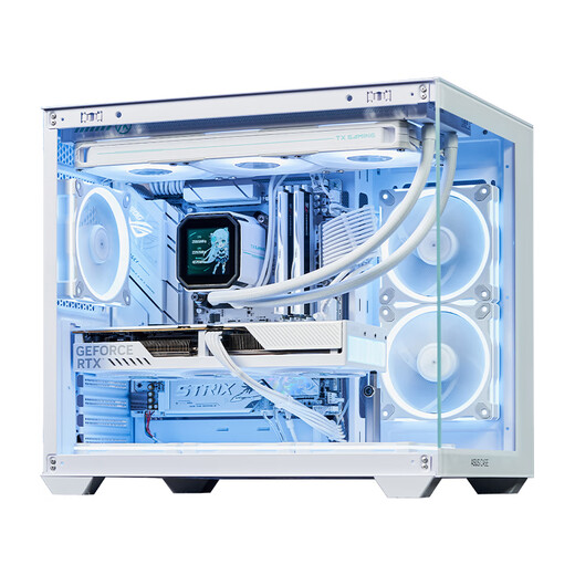 ASUS family bucket 12 periods interest-free i5 14600KF/RTX5060/RTX5060Ti host e-sports Delta mobile desktop assembly computer DIY host assembly machine with two 12400F丨RTX5060丨12 periods interest-free