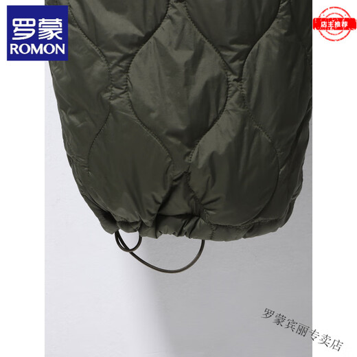 ROMON Carrot Down Pants Women's Outerwear New Style 90 White Duck Down Fashionable High Waist Harem Casual Warm Winter Pants Black M (Collect and purchase to get shipping insurance) 80-110Jin Jin is equal to 0.5 kg