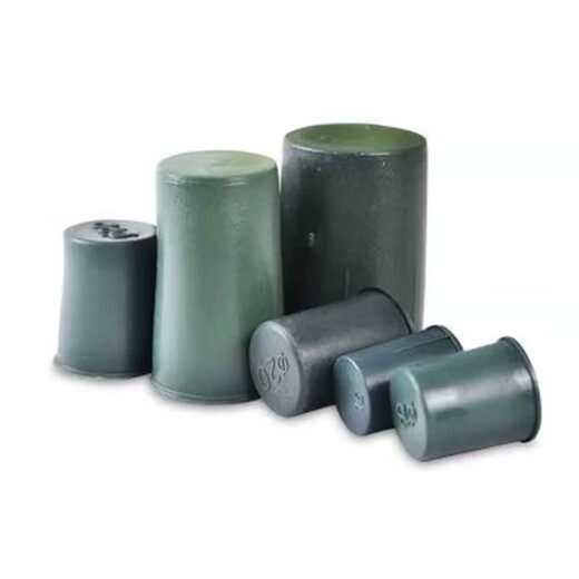 CLCEY extended steel wire head protective cap extra long steel bar protective cap straight threaded wire head protective sleeve plastic plug 18 lengthened 5 cm (1000 pieces