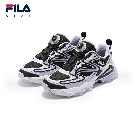 FILA children's running shoes 2025 winter men's and women's middle and large children's sports shoes time and space